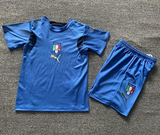 CAMISETA PRIMERA EQUIPACIÓN ITALIA 2006 INFANTIL