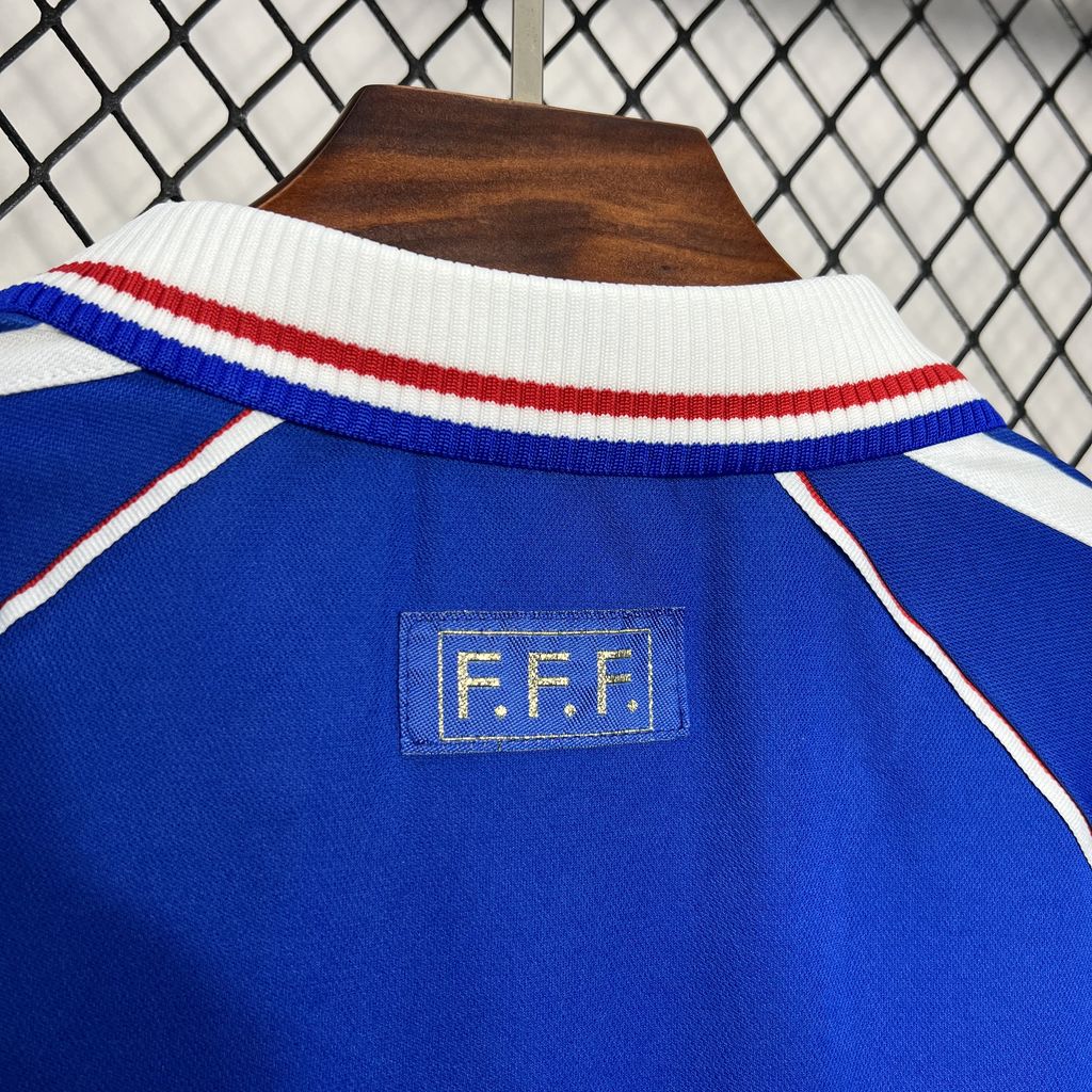 CAMISETA PRIMERA EQUIPACIÓN FRANCIA 1998