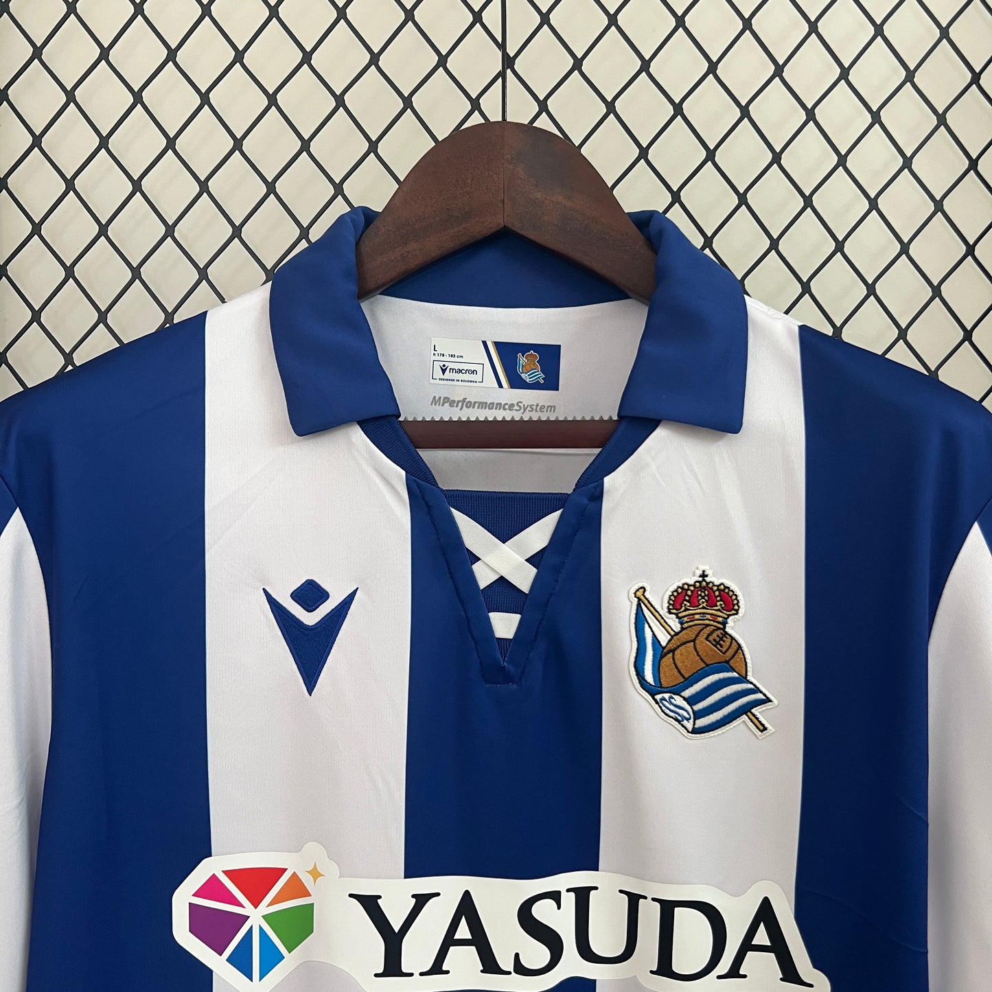 CAMISETA PRIMERA EQUIPACIÓN REAL SOCIEDAD 24/25 VERSIÓN FAN