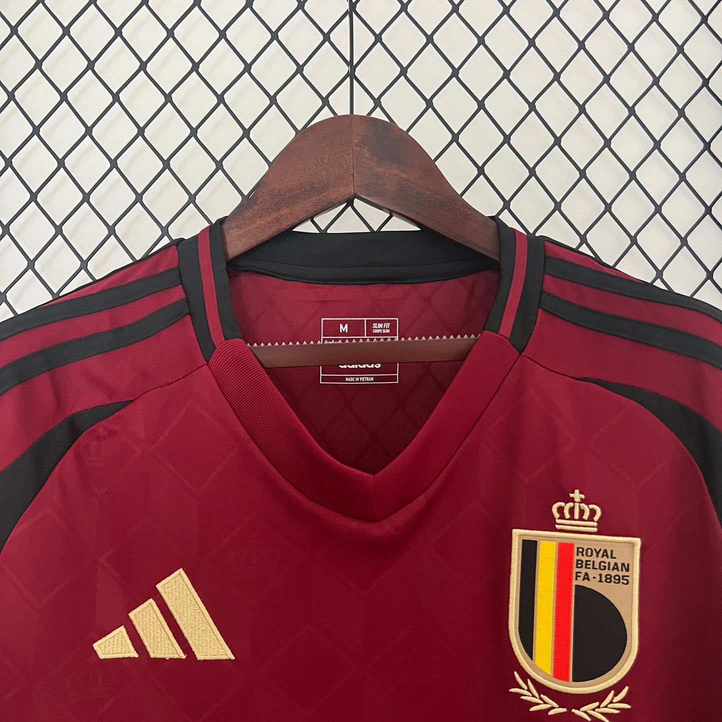 CAMISETA PRIMERA EQUIPACIÓN BÉLGICA 2024 VERSIÓN FAN