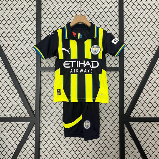 CAMISETA SEGUNDA EQUIPACIÓN MANCHESTER CITY 24/25 VERSIÓN INFANTIL