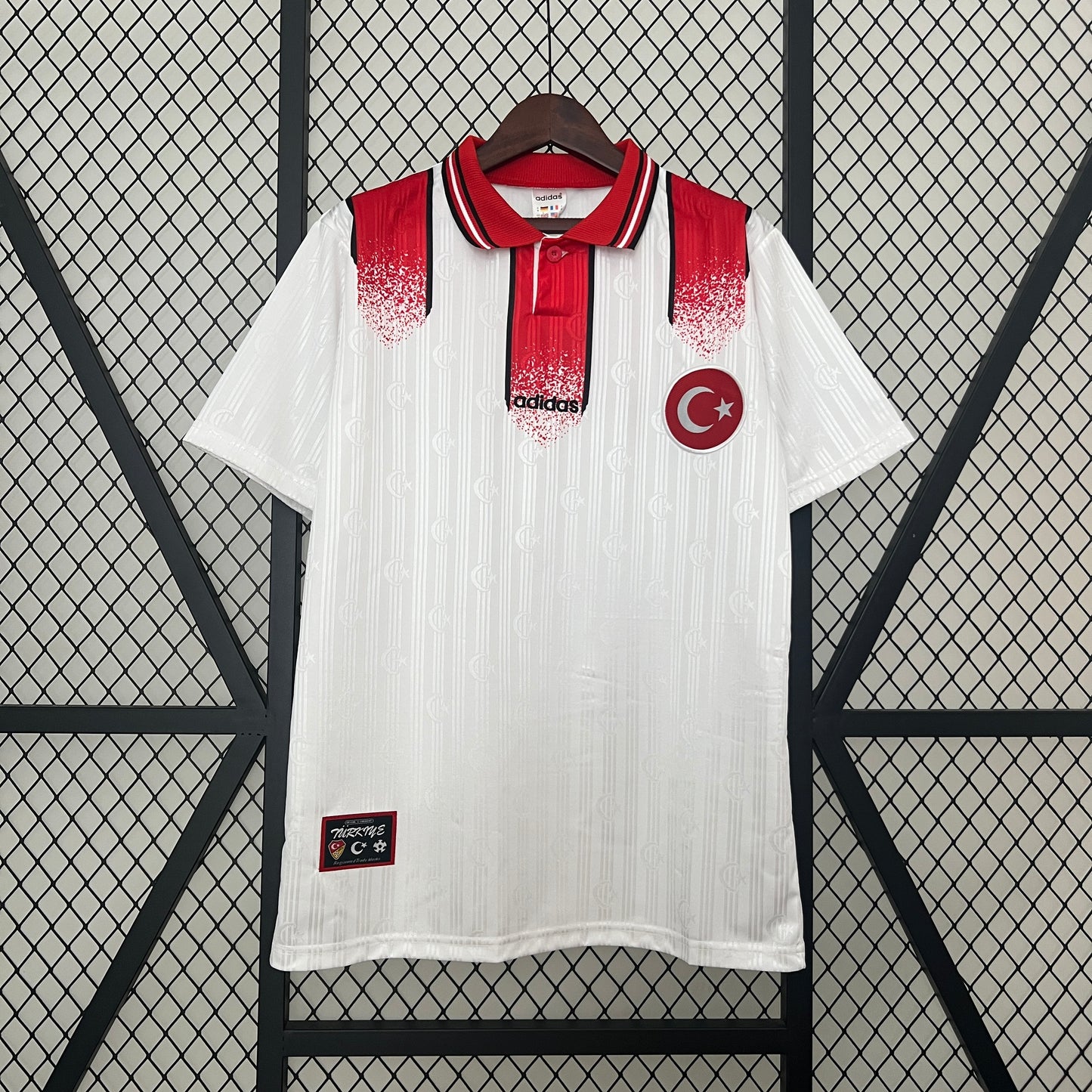 CAMISETA SEGUNDA EQUIPACIÓN TURQUÍA 1996