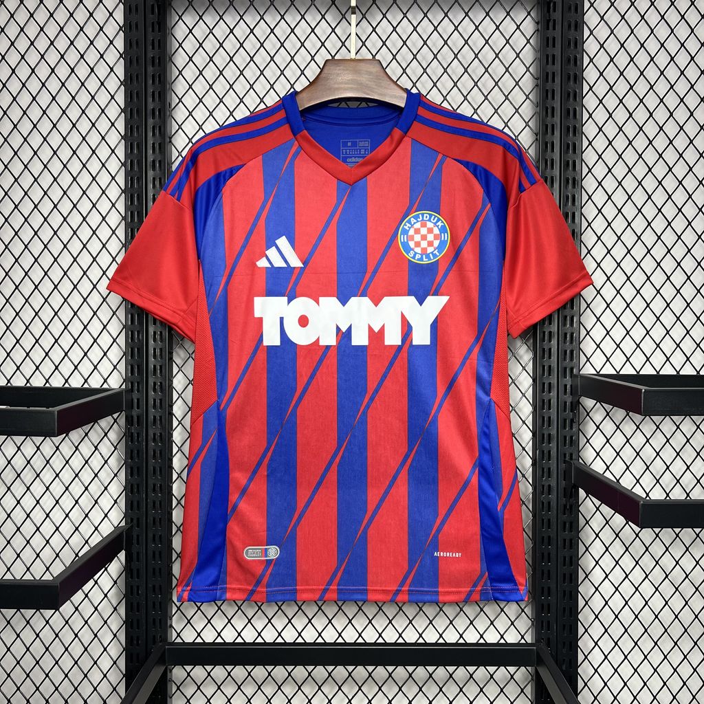 CAMISETA PRIMERA EQUIPACIÓN HAJDUK SPLIT 24/25 VERSIÓN FAN