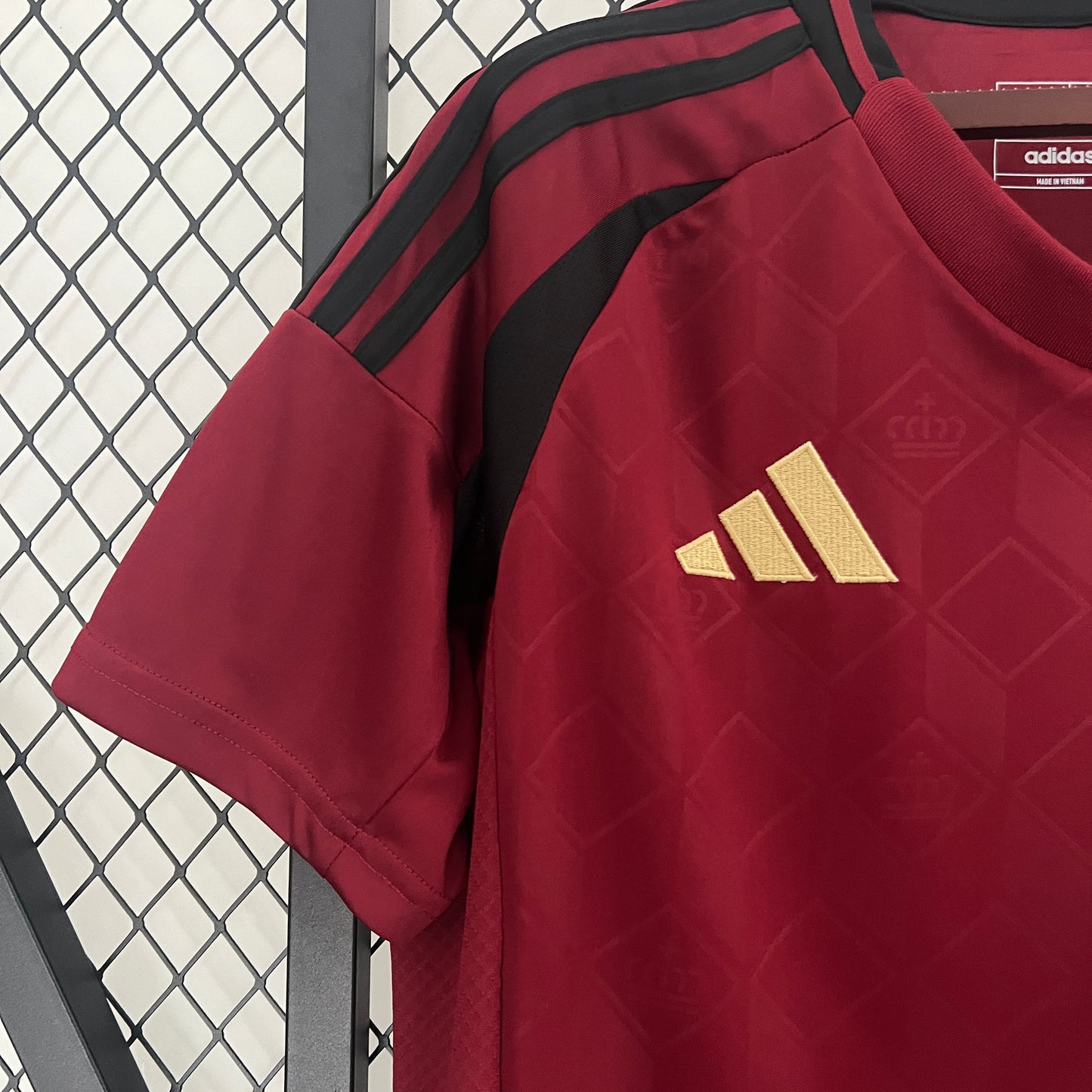 CAMISETA PRIMERA EQUIPACIÓN BÉLGICA 2024 VERSIÓN FAN