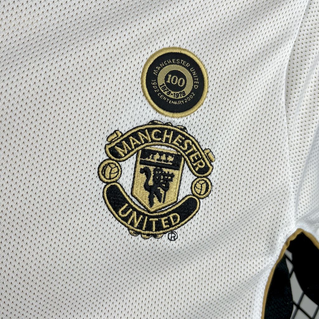 CAMISETA SEGUNDA Y TERCERA EQUIPACIÓN MANCHESTER UNITED 2001/02