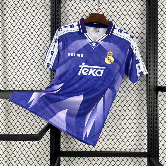 CAMISETA SEGUNDA EQUIPACIÓN REAL MADRID 1996/97