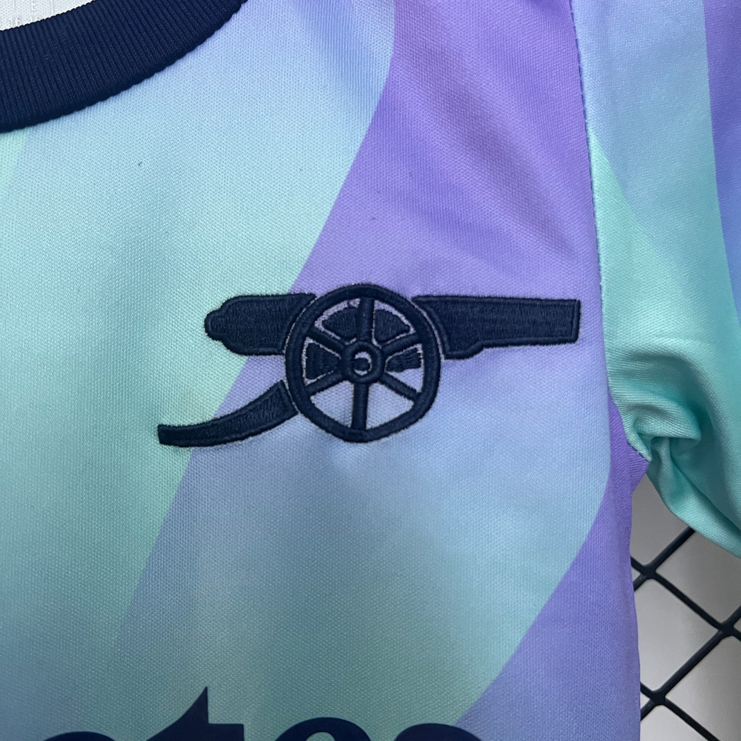 CAMISETA TERCERA EQUIPACIÓN ARSENAL 24/25 VERSIÓN INFANTIL