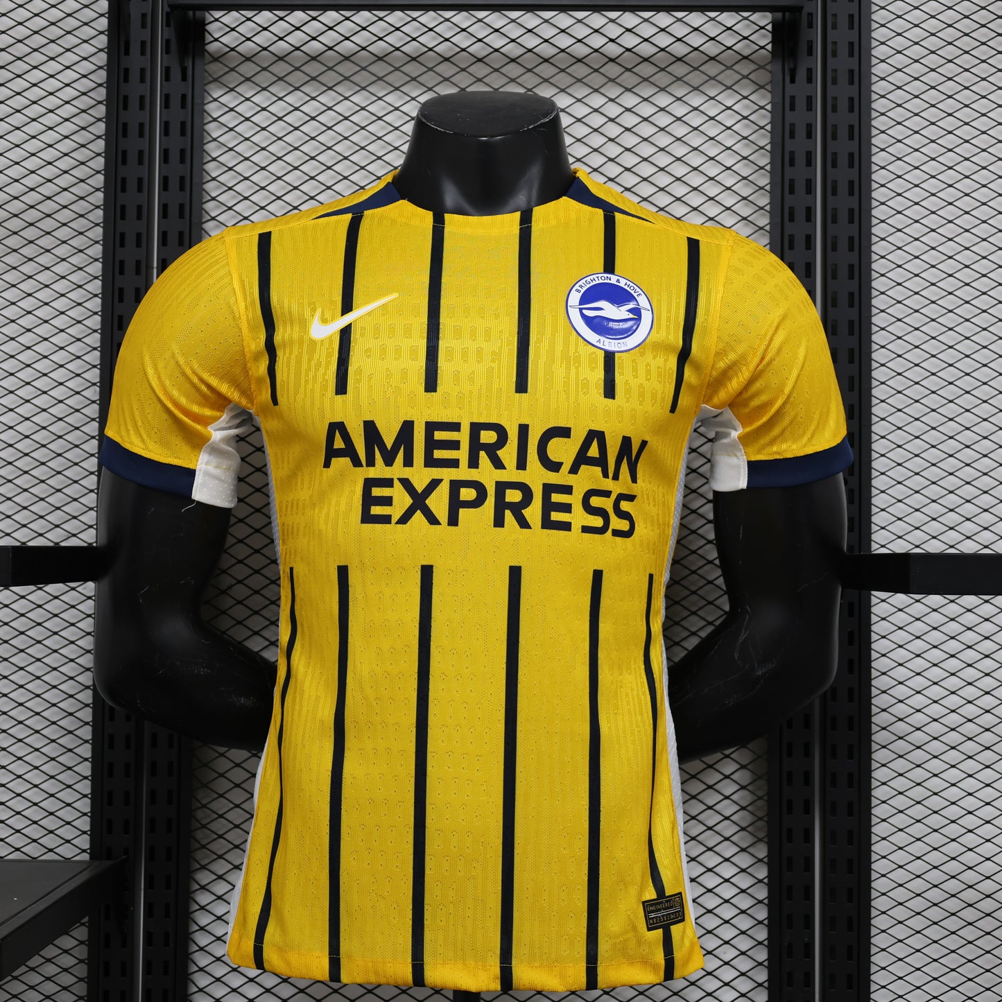 CAMISETA SEGUNDA EQUIPACIÓN BRIGHTON 24/25 VERSIÓN JUGADOR