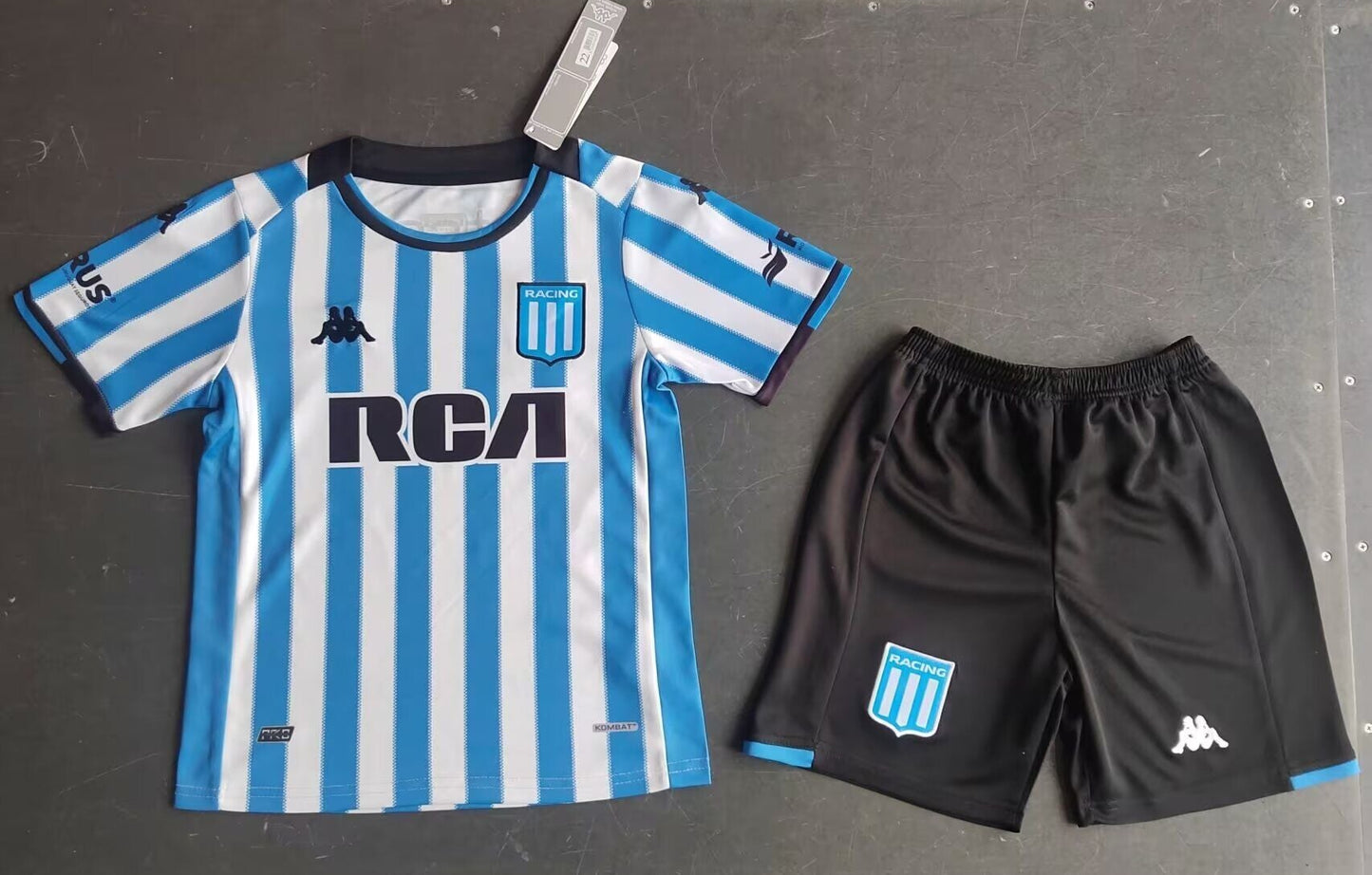 CAMISETA PRIMERA EQUIPACIÓN RACING CLUB 2024 VERSIÓN INFANTIL