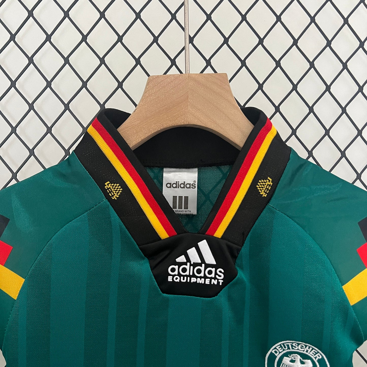 CAMISETA SEGUNDA EQUIPACIÓN ALEMANIA 1992 INFANTIL