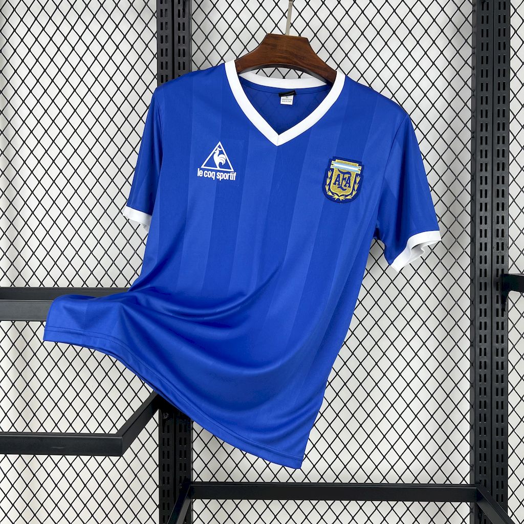 CAMISETA SEGUNDA EQUIPACIÓN ARGENTINA 1986