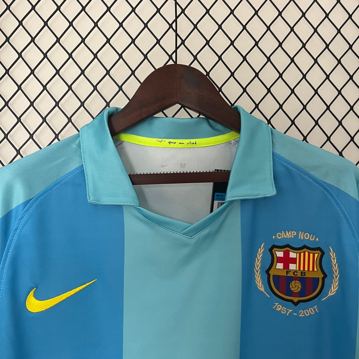 CAMISETA SEGUNDA EQUIPACIÓN BARCELONA 2007/08