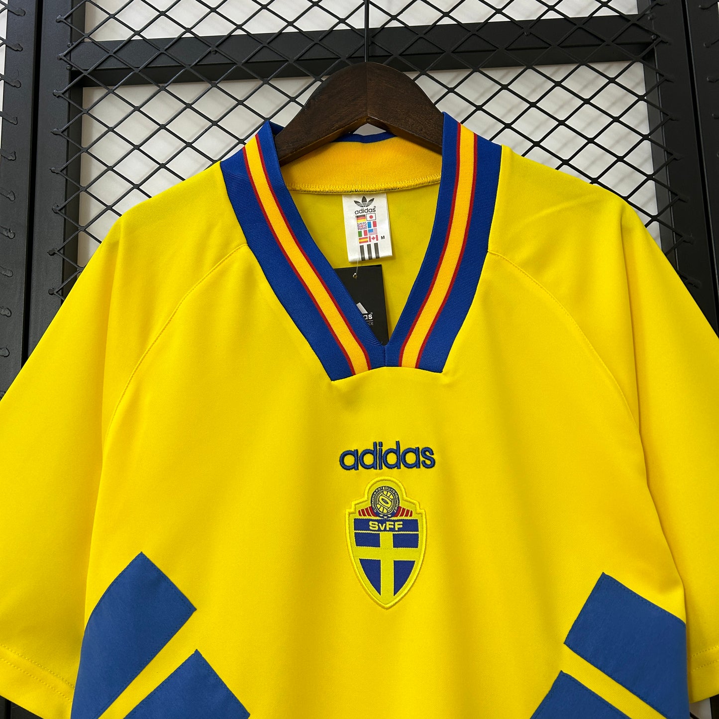 CAMISETA PRIMERA EQUIPACIÓN SUECIA 1994