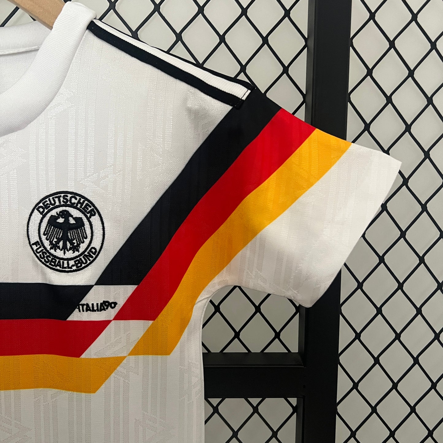 CAMISETA PRIMERA EQUIPACIÓN ALEMANIA 1990 INFANTIL