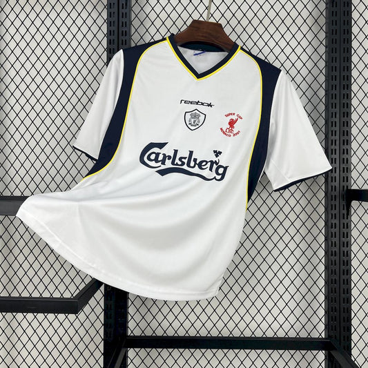 CAMISETA SEGUNDA EQUIPACIÓN LIVERPOOL 2001/02