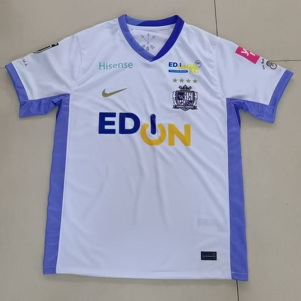 CAMISETA SEGUNDA EQUIPACIÓN SANFRECCE HIROSHIMA 2025 VERSIÓN FAN