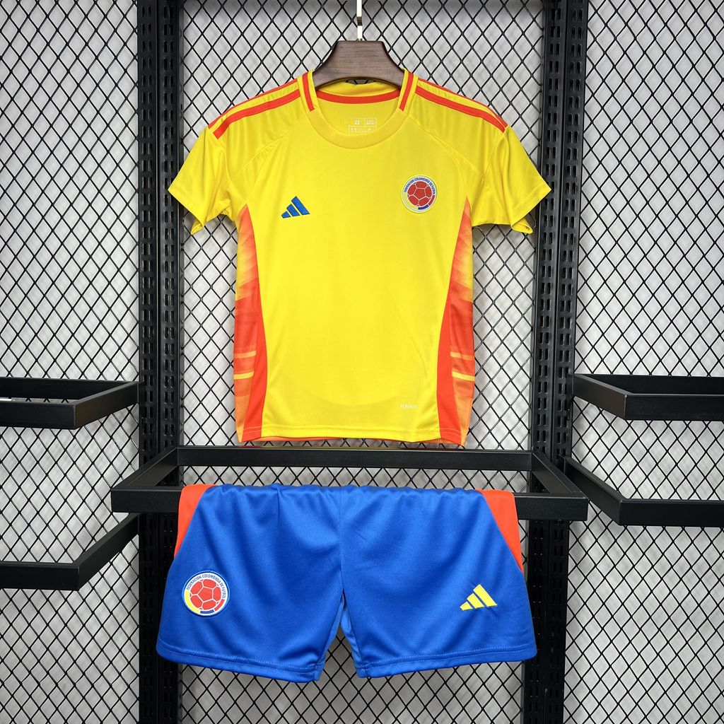 CAMISETA PRIMERA EQUIPACIÓN COLOMBIA 2024 VERSIÓN INFANTIL