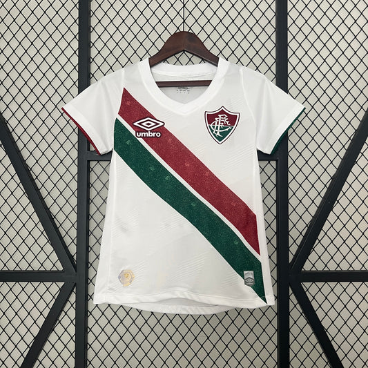 CAMISETA SEGUNDA EQUIPACIÓN FLUMINENSE 2024 VERSIÓN FEMENINA