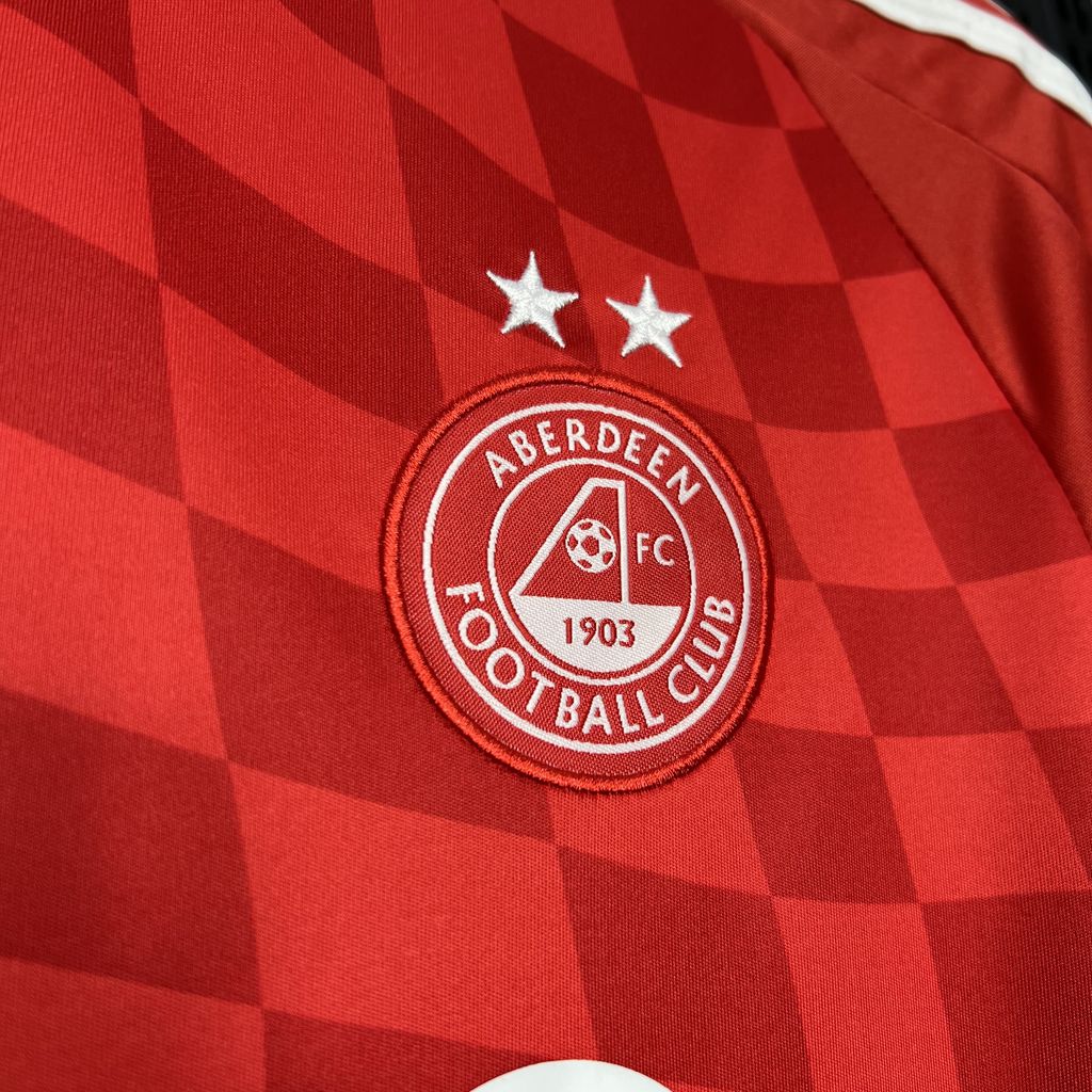 CAMISETA PRIMERA EQUIPACIÓN ABERDEEN 24/25 VERSIÓN FAN