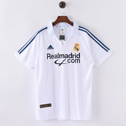 CAMISETA PRIMERA EQUIPACIÓN REAL MADRID 2001/02