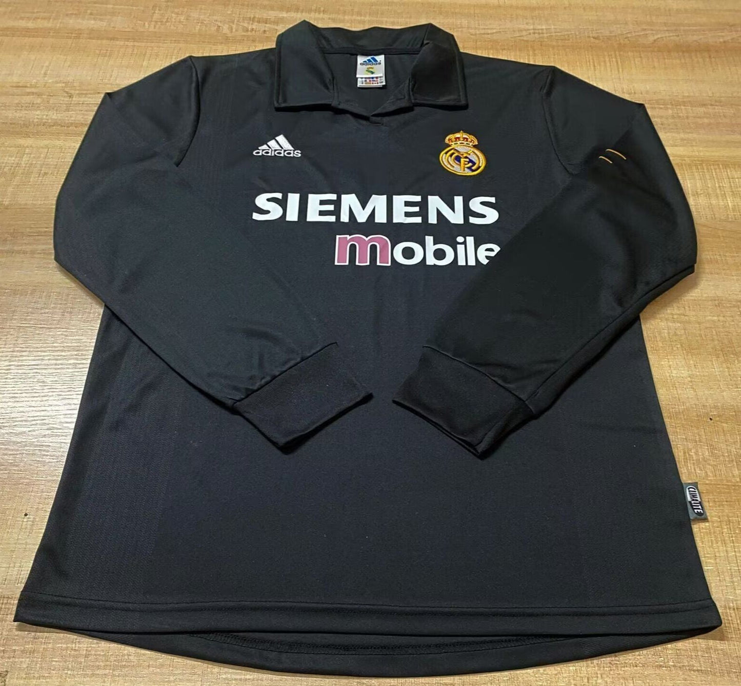 CAMISETA SEGUNDA EQUIPACIÓN REAL MADRID 2002/03