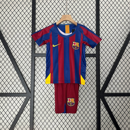 CAMISETA PRIMERA EQUIPACIÓN BARCELONA 2005/06 INFANTIL