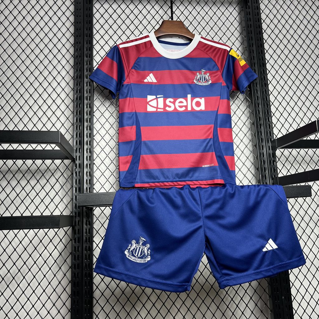 CAMISETA SEGUNDA EQUIPACIÓN NEWCASTLE 24/25 VERSIÓN INFANTIL