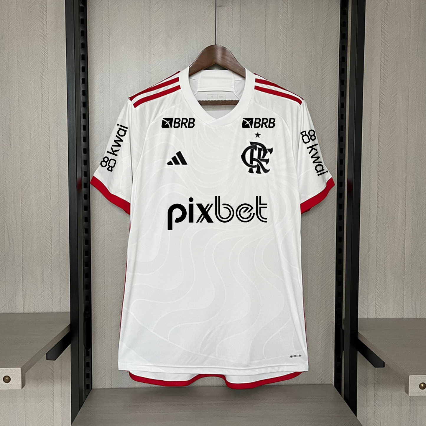 CAMISETA SEGUNDA EQUIPACIÓN FLAMENGO 2024 VERSIÓN FAN