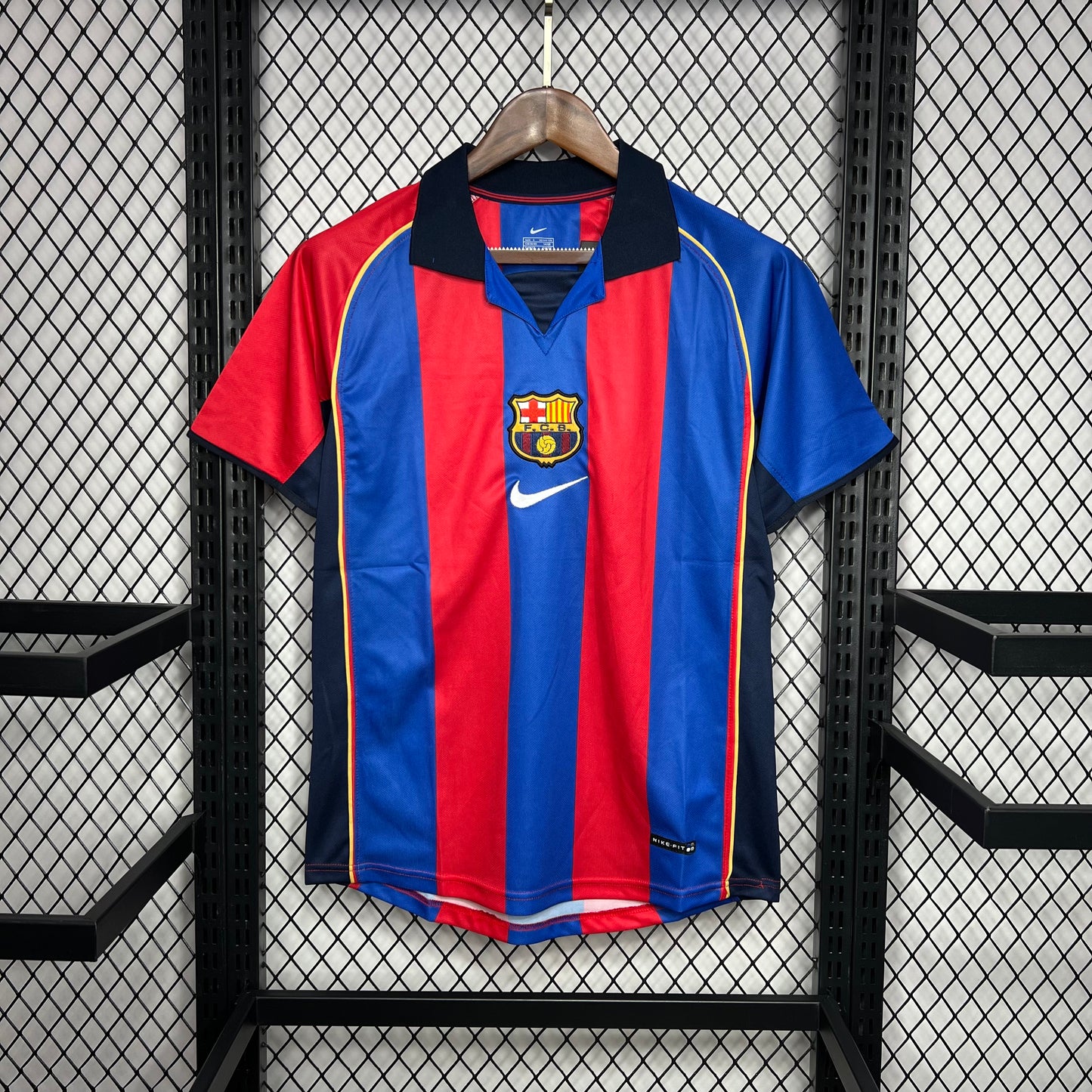 CAMISETA PRIMERA EQUIPACIÓN BARCELONA 2001/02