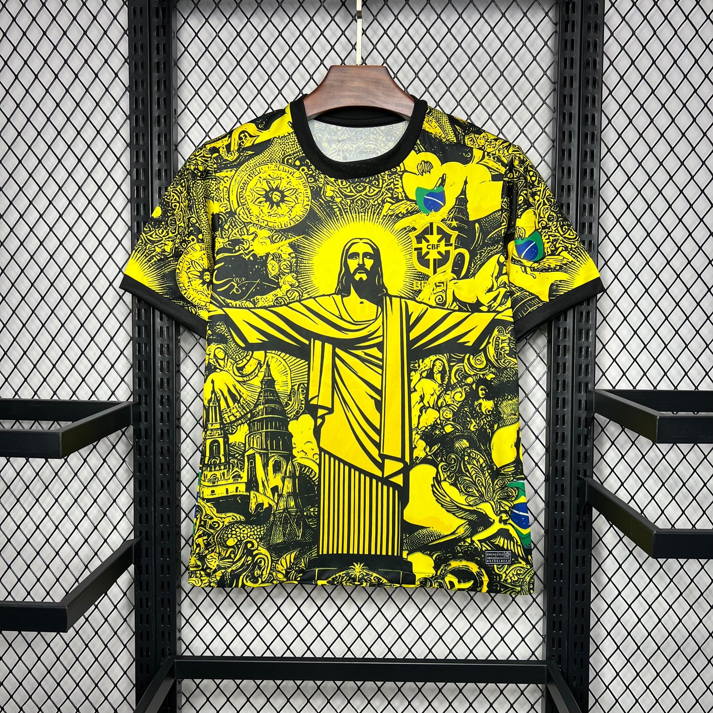 CAMISETA CONCEPTO BRASIL 2024 VERSIÓN FAN