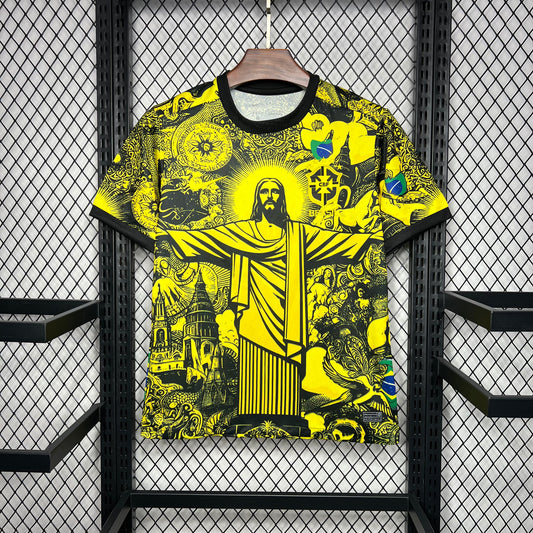 CAMISETA CONCEPTO BRASIL 2024 VERSIÓN FAN