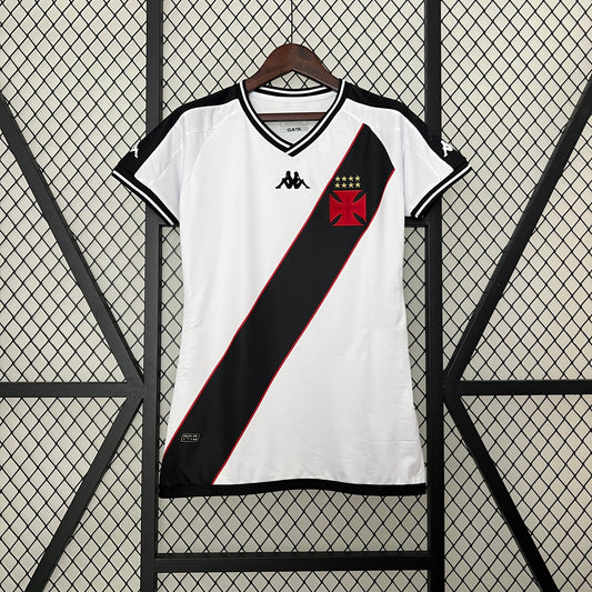 CAMISETA SEGUNDA EQUIPACIÓN VASCO DA GAMA 2024 VERSIÓN FEMENINA