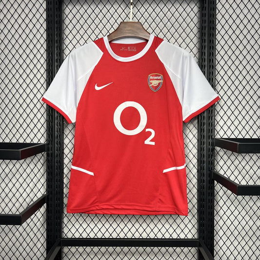 CAMISETA PRIMERA EQUIPACIÓN ARSENAL 2002/04