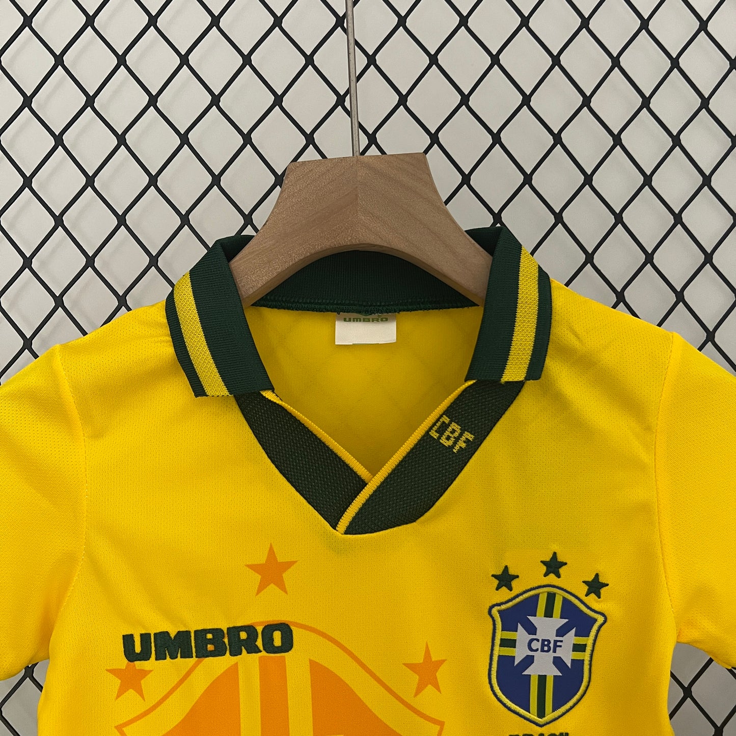 CAMISETA PRIMERA EQUIPACIÓN BRASIL 1994 INFANTIL