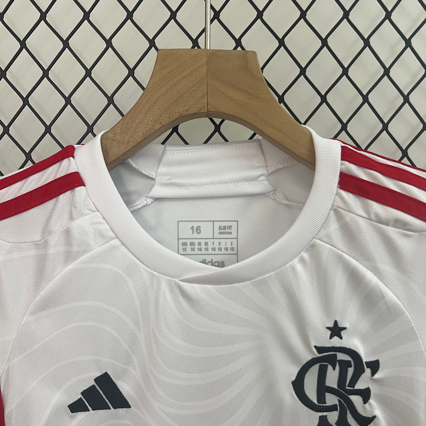 CAMISETA SEGUNDA EQUIPACIÓN FLAMENGO 2024 VERSIÓN INFANTIL