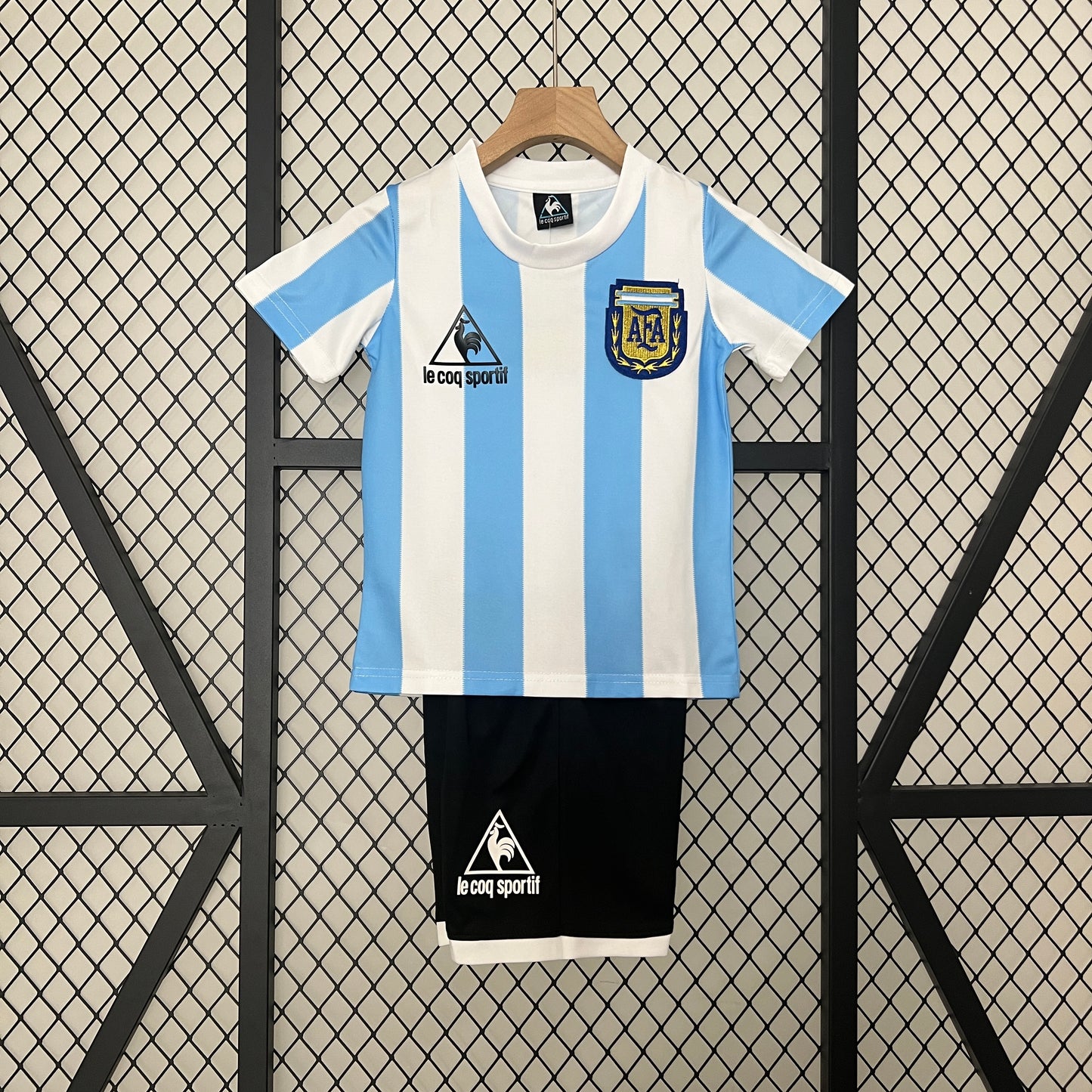 CAMISETA PRIMERA EQUIPACIÓN ARGENTINA 1986 INFANTIL