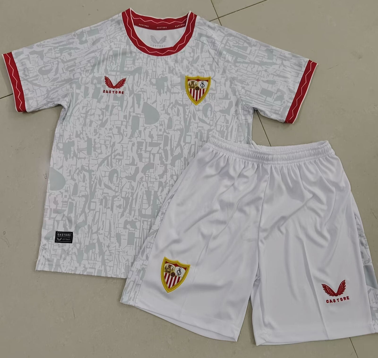 CAMISETA PRIMERA EQUIPACIÓN SEVILLA 24/25 VERSIÓN INFANTIL