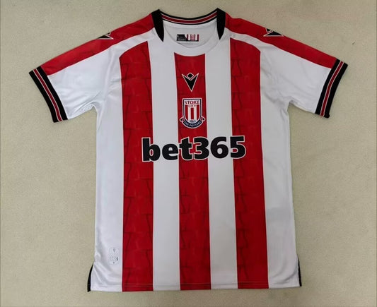 CAMISETA PRIMERA EQUIPACIÓN STOKE CITY 24/25 VERSIÓN FAN