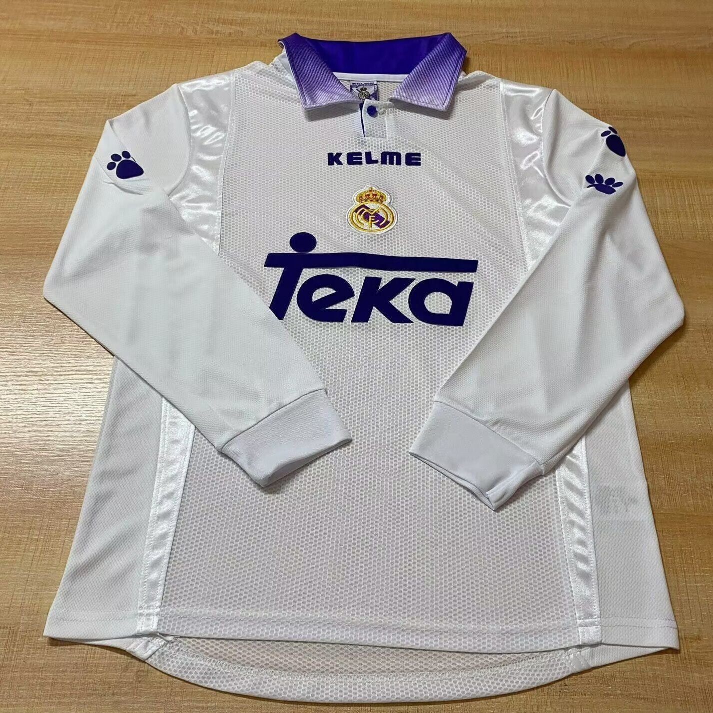 CAMISETA PRIMERA EQUIPACIÓN REAL MADRID 1997/98