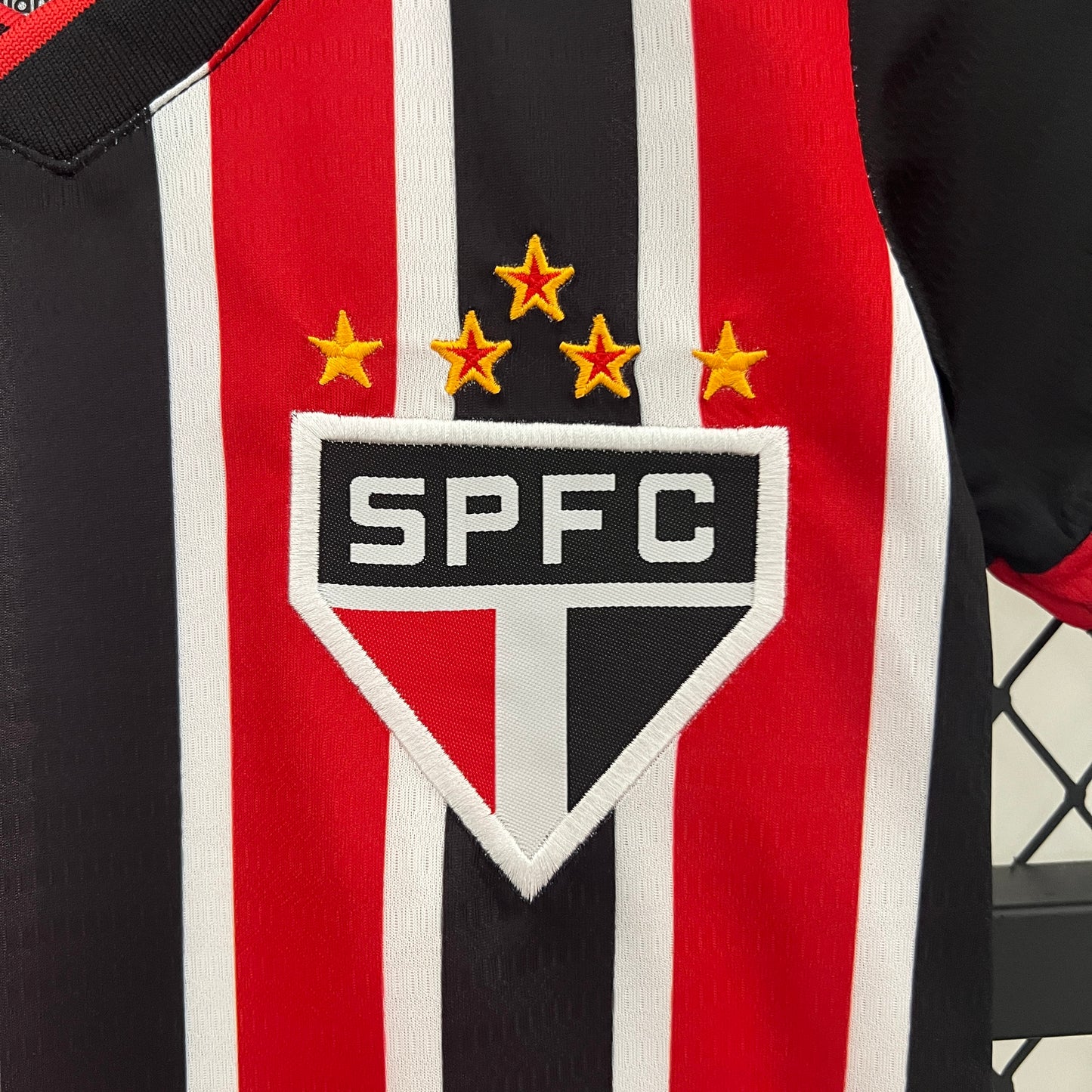 CAMISETA SEGUNDA EQUIPACIÓN SAO PAULO 2024 VERSIÓN INFANTIL