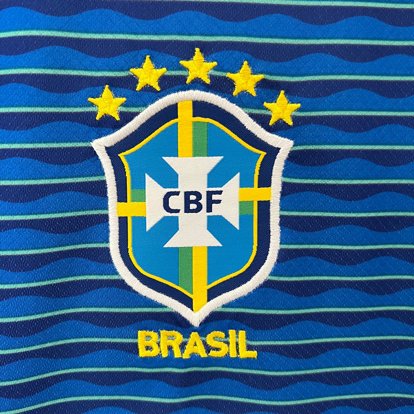 CAMISETA SEGUNDA EQUIPACIÓN BRASIL 2024 VERSIÓN FEMENINA