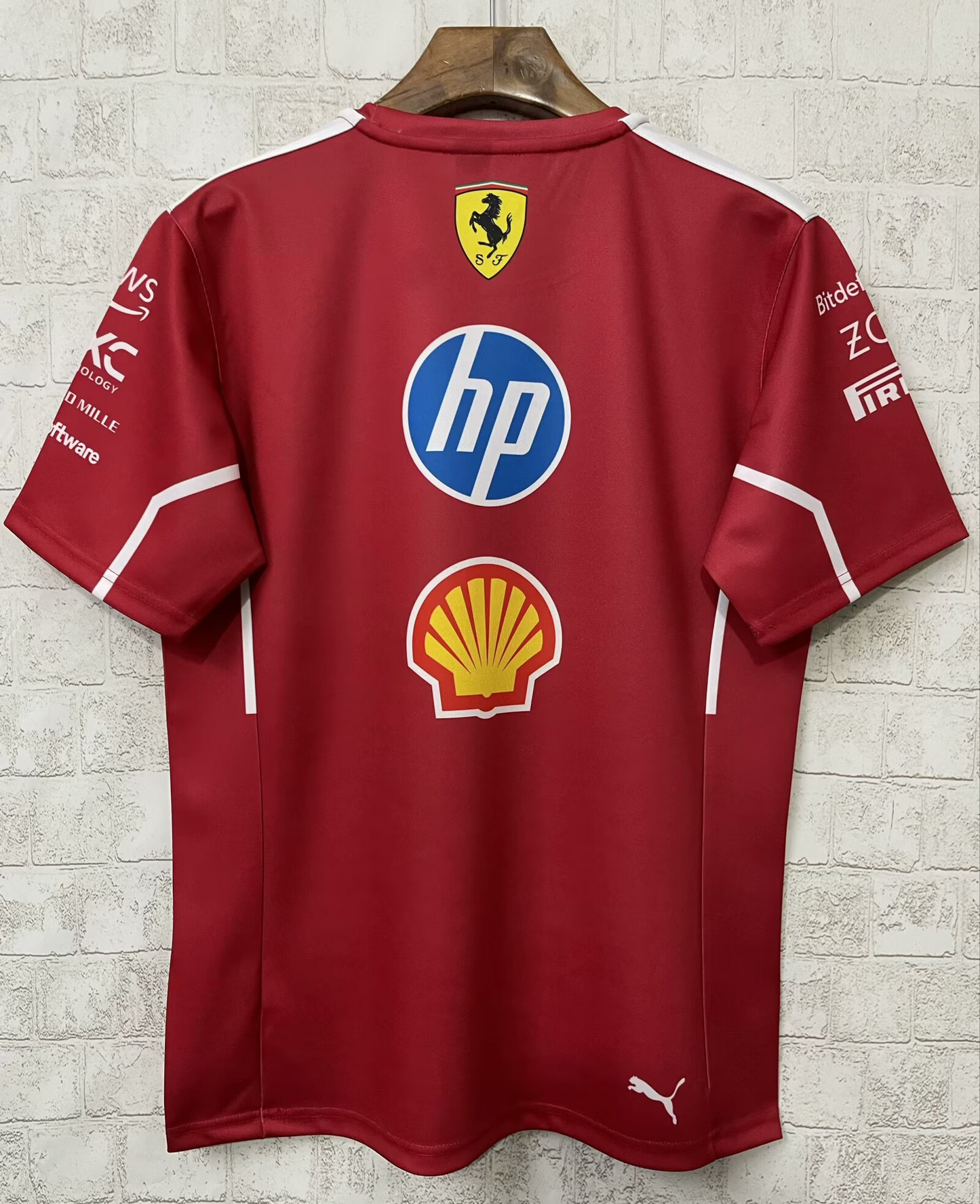 SCUDERIA FERRARI CAMISETA 2025