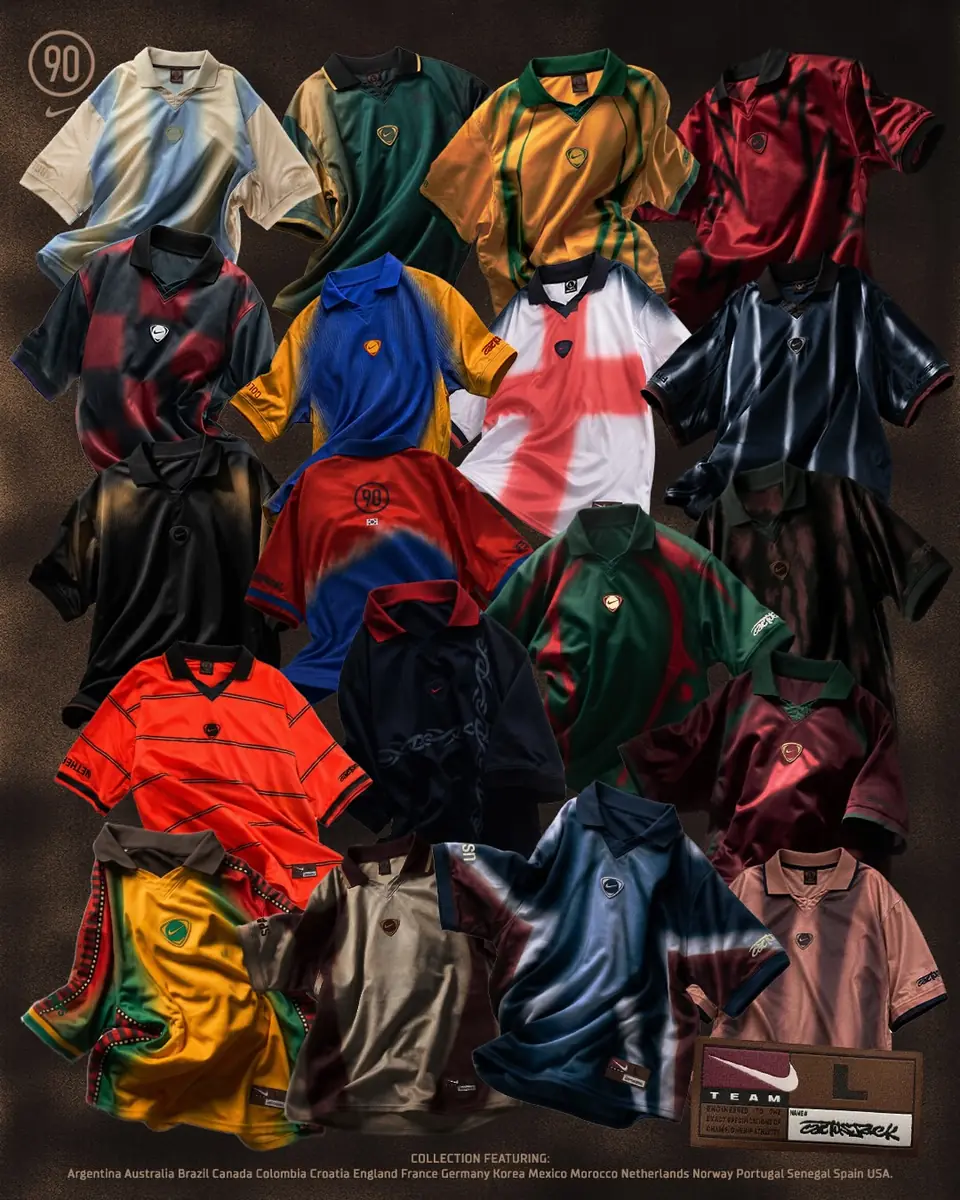 Camisetas Nike Total 90 × Cactus Jack