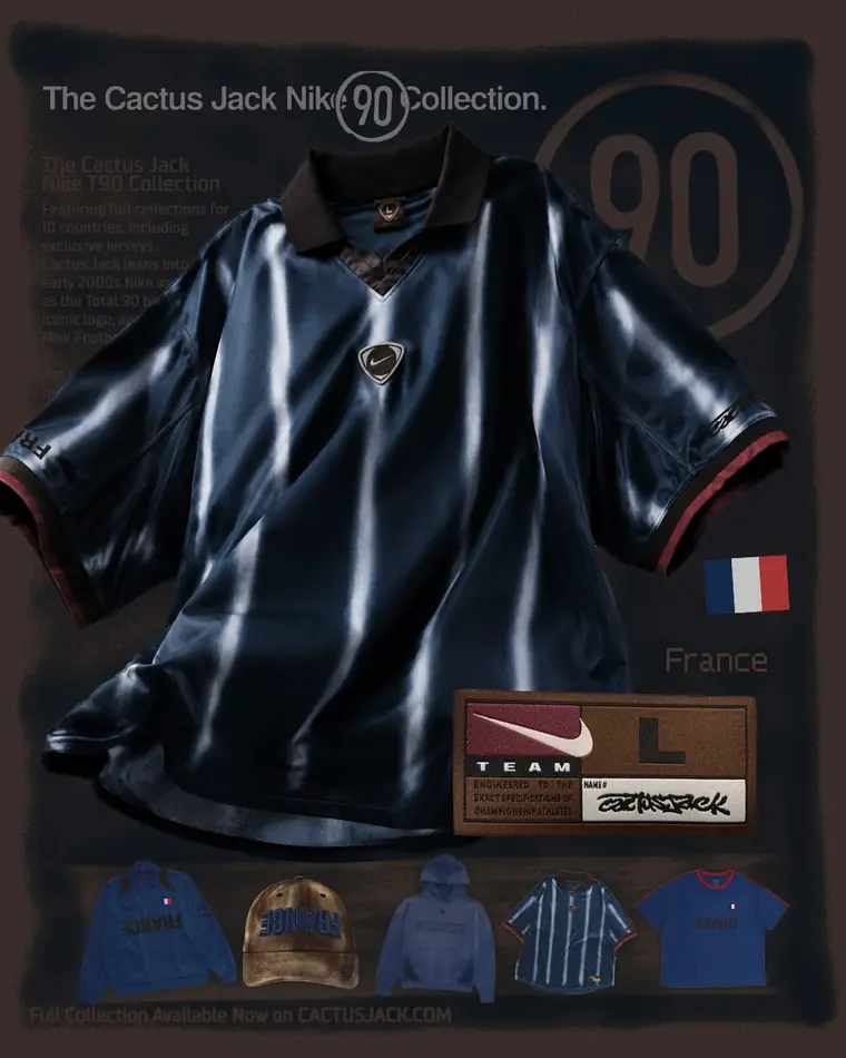 Total 90 × Cactus Jack · Francia