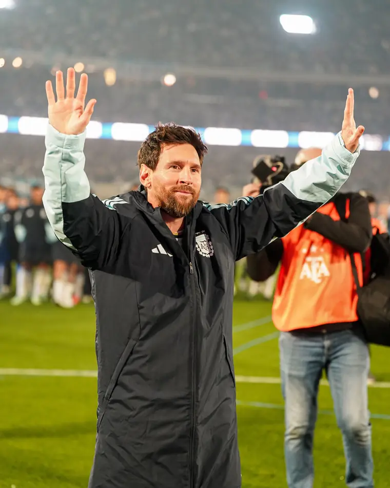 Despedida de Messi · El saludo final