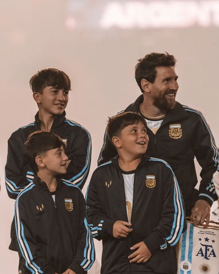 Despedida de Messi · En familia