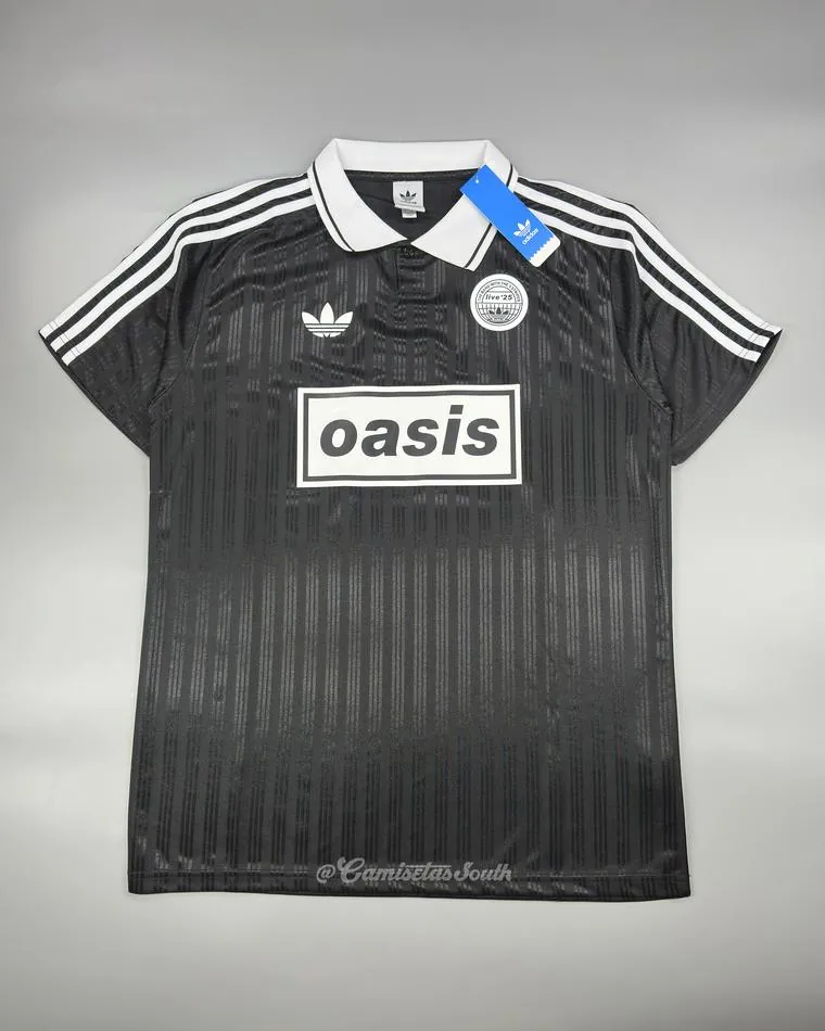Camiseta negra adidas Originals x Oasis
