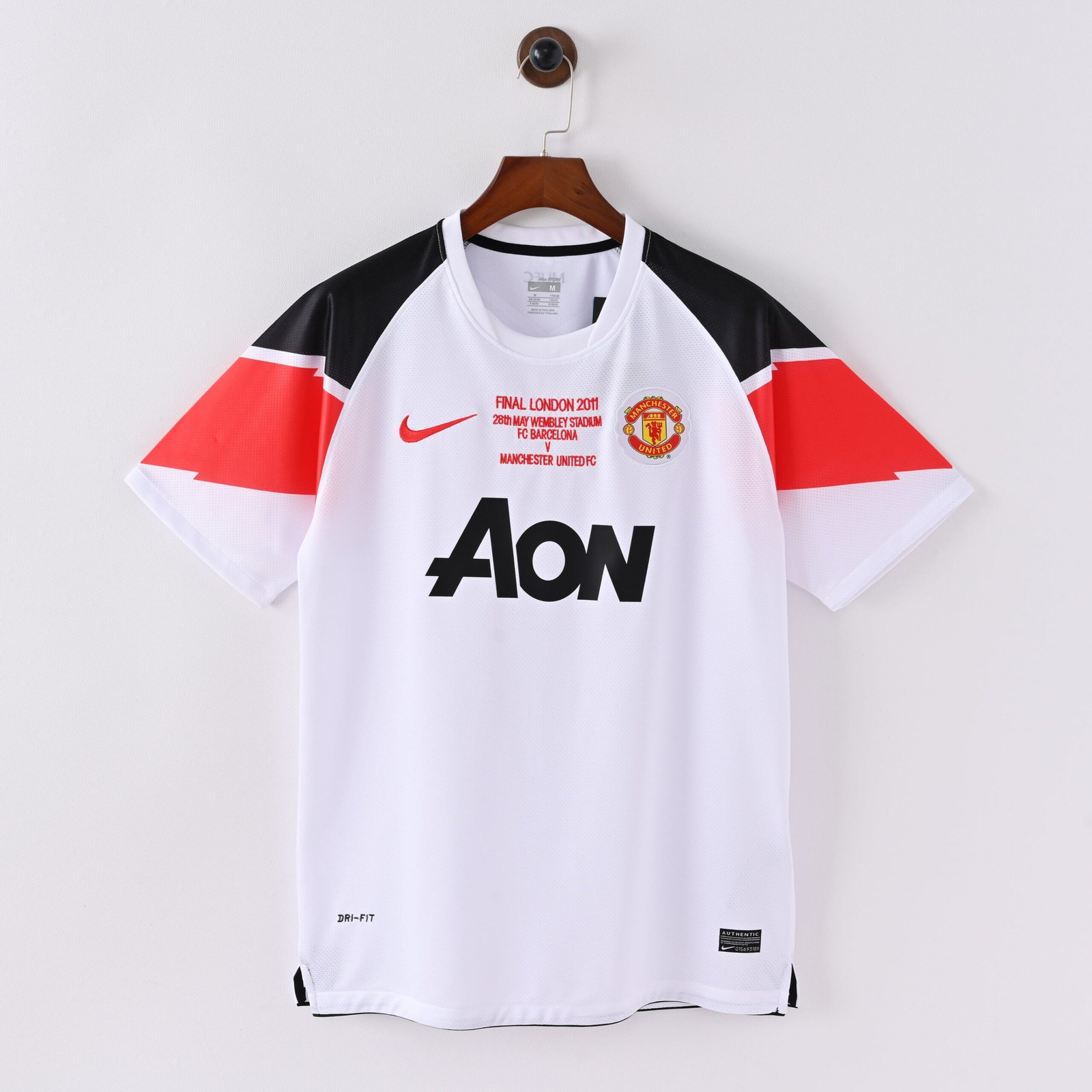 CAMISETA SEGUNDA EQUIPACIÓN MANCHESTER UNITED 2010/11