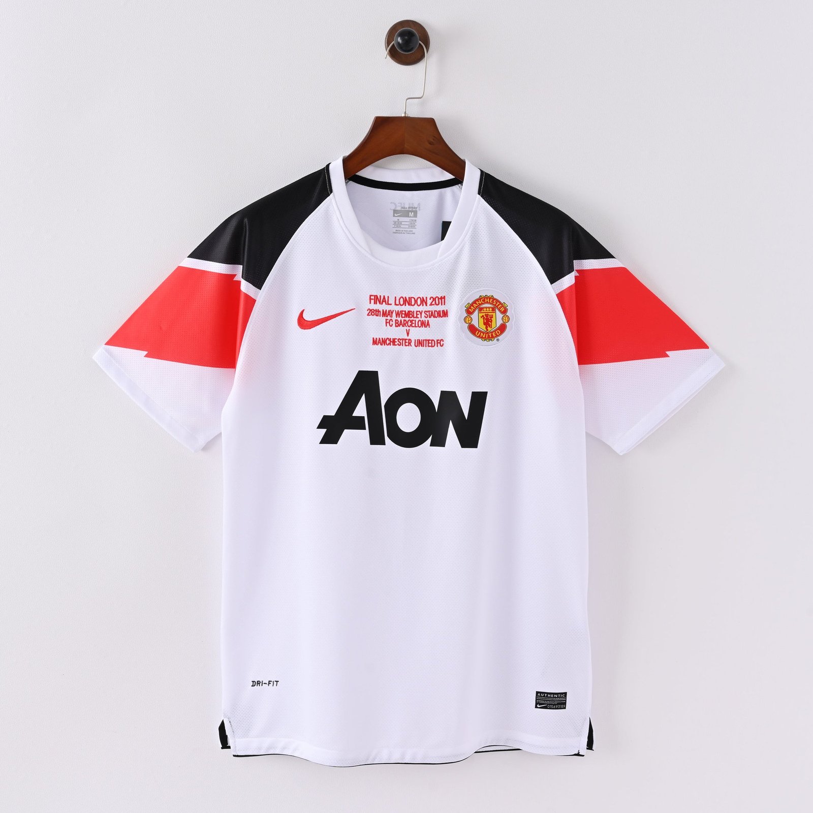 CAMISETA SEGUNDA EQUIPACIÓN MANCHESTER UNITED 2010/11