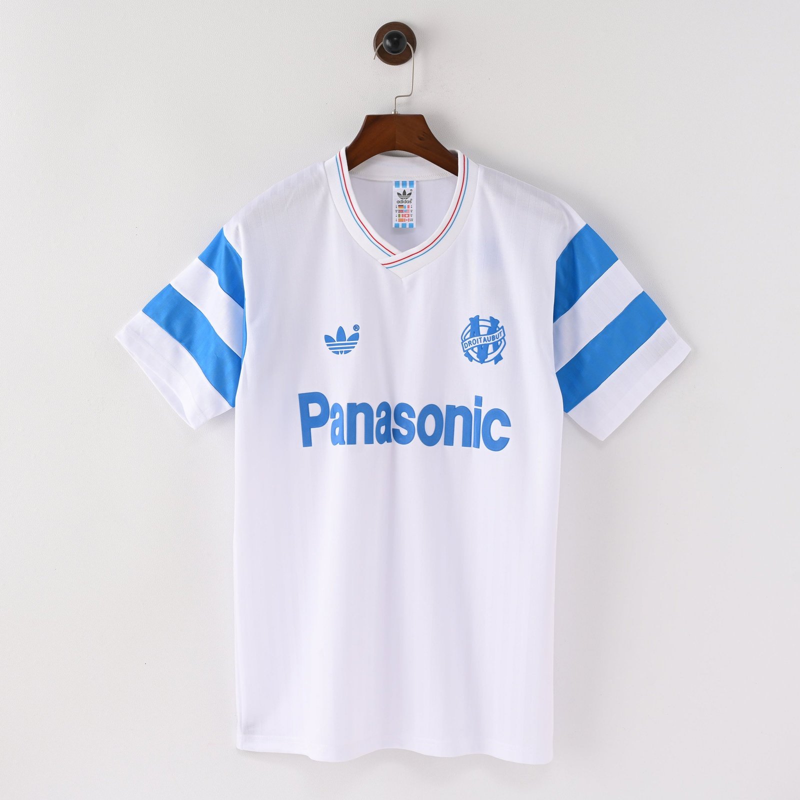 CAMISETA PRIMERA EQUIPACIÓN MARSELLA 1989/91